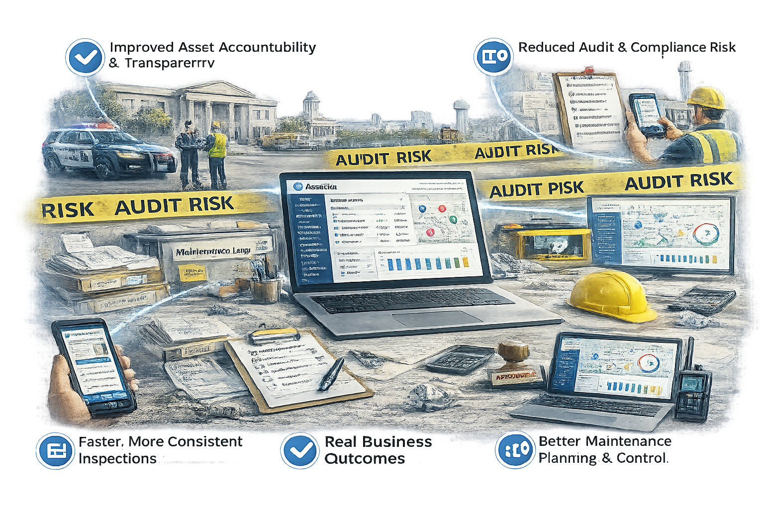 Asset Management for Civic Authorities Outcomes - AssetIQ