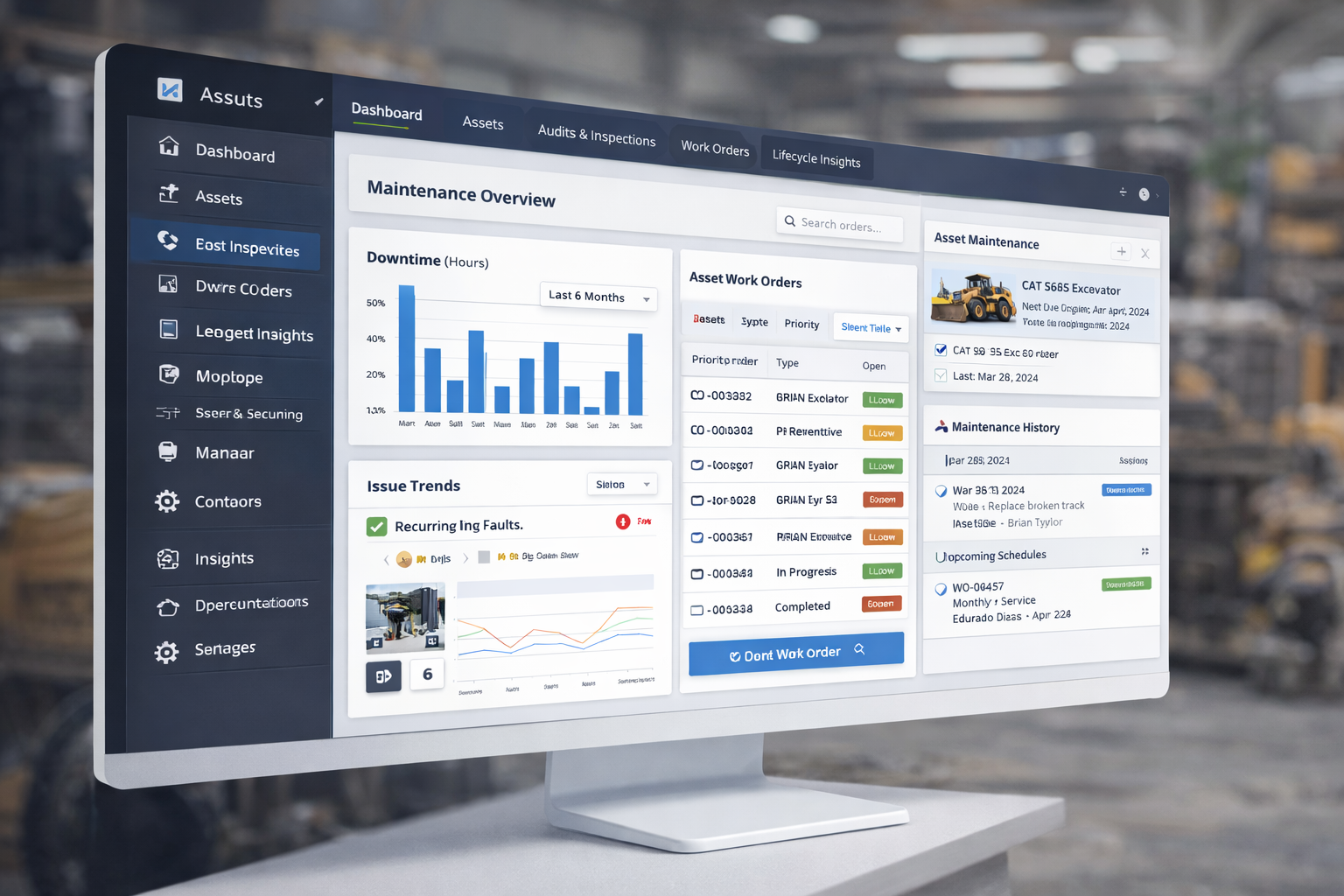AssetIQ - Maintenance & Work Order Management