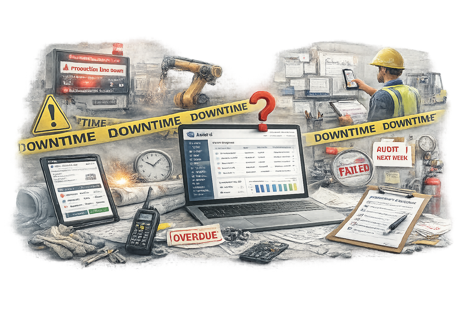 Manufacturing & Industrial Operations Challenges - AssetIQ
