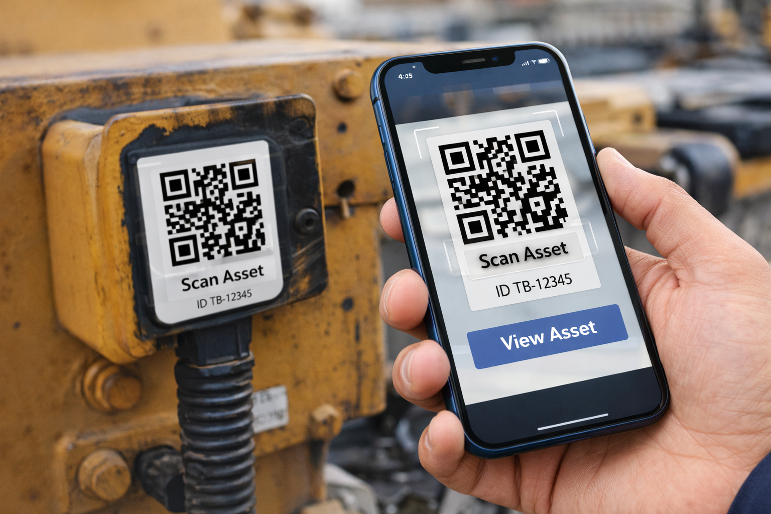 QR Code–Driven Asset Tracking